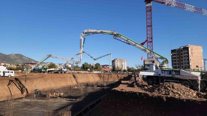 Hatay’ın Hassa ilçesinde hükümet konağının temeli atıldı
