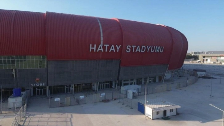 Hatay Stadyumu yeniden kapılarını açıyor