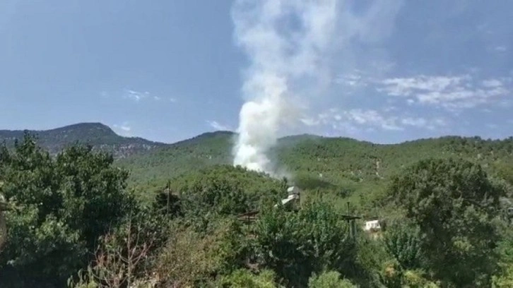 Hatay’da orman yangını! Helikopter ile söndürme çalışmaları başlatıldı