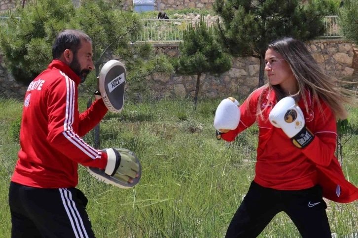 Hatice Akbaş gözünü olimpiyatlara dikti
