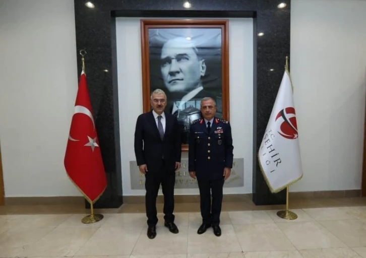 Hava Kuvvetleri Komutanı Orgeneral Gülan’dan Vali Ayyıldız’a veda ziyareti
