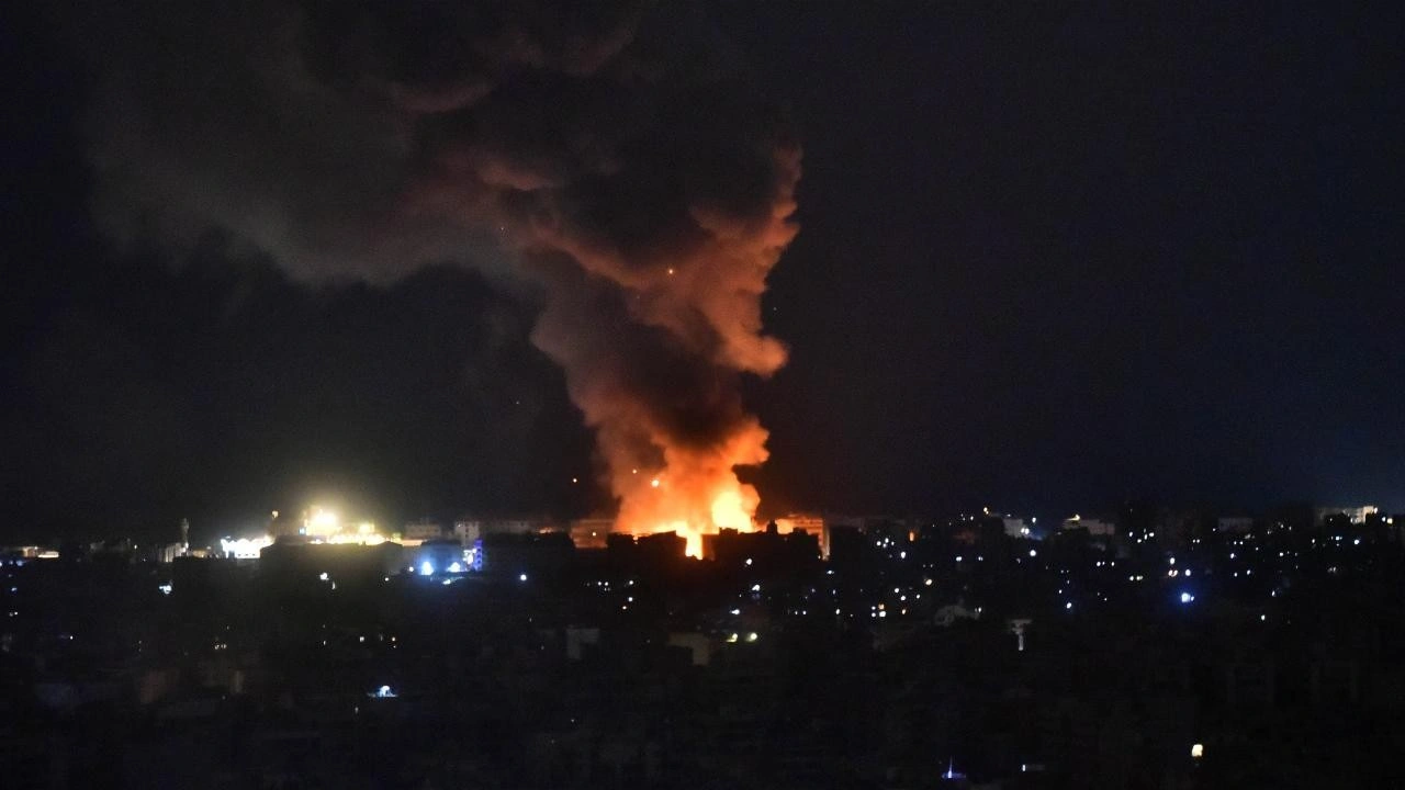 Hava saldırısı gece boyu sürdü! Beyrut'un güneyi hedef alındı