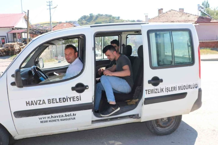 Havza Belediyesi YKS adayları için araç tahsis etti
