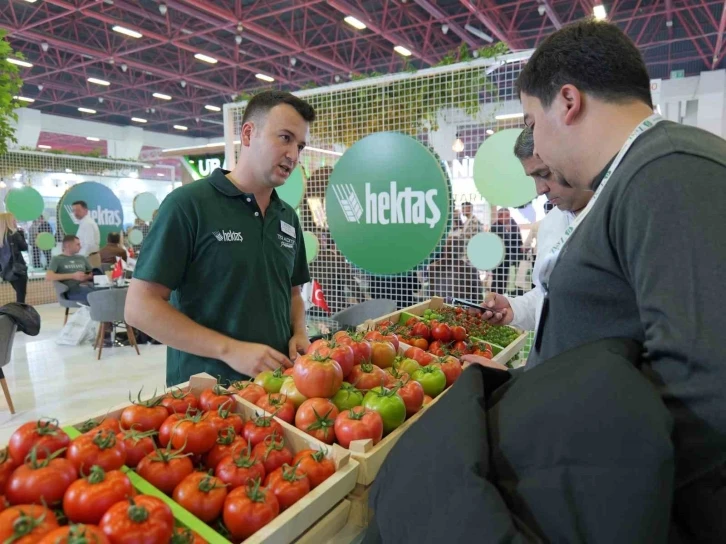 HEKTAŞ’ın yerli sebze tohumları Growtech Fuarı’nda tanıtıldı
