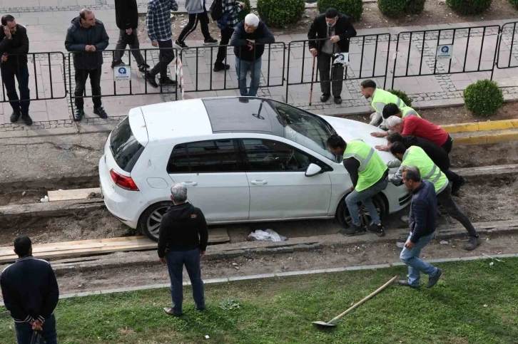 Her bakan nasıl girdiğini anlamaya çalıştı, 3 gün sonunda çıkartılabildi
