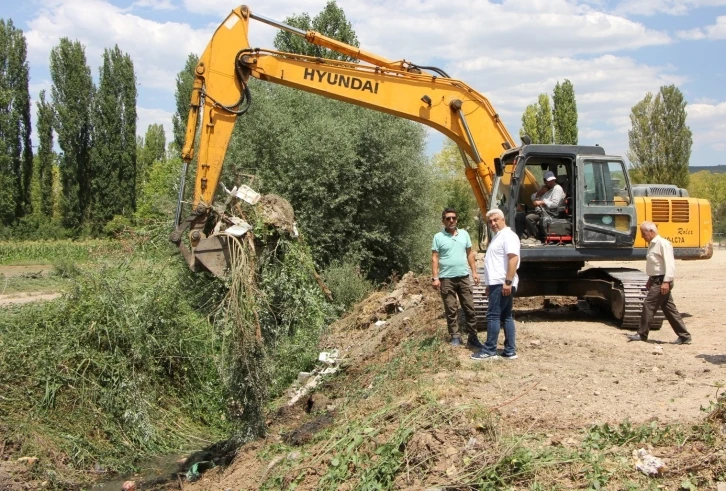 Hisarcık’ta Küçükçay Taşkın Koruma Projesi çalışmalarına başlandı
