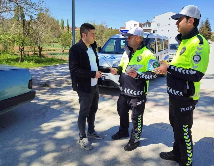 Hisarcık’ta "Yayalar İçin 5 Adımda Güvenli Trafik" uygulaması
