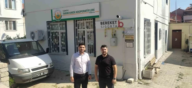 Hisarcık Tarım Kredi Müdürlüğüne 2 yeni personel
