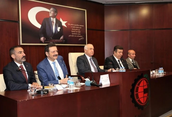 Hisarcıklıoğlu GTO’da Meclis Üyeleriyle Buluştu “GTO üyelerini çok şanslı buluyorum”