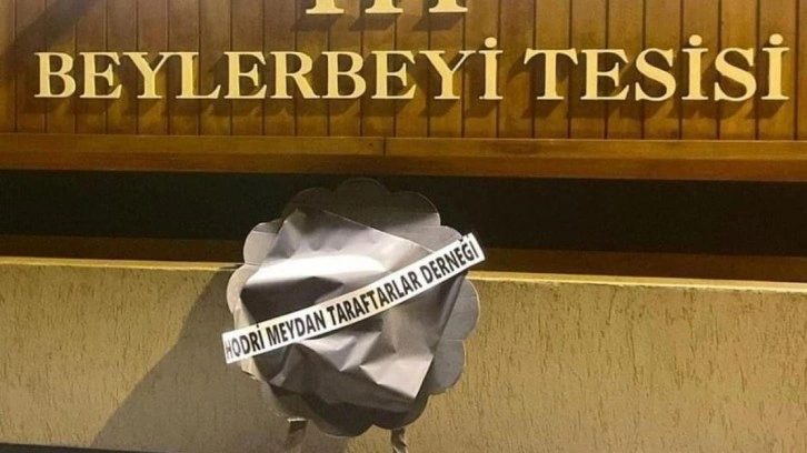 Hodri Meydan'dan TFF'ye siyah çelenk