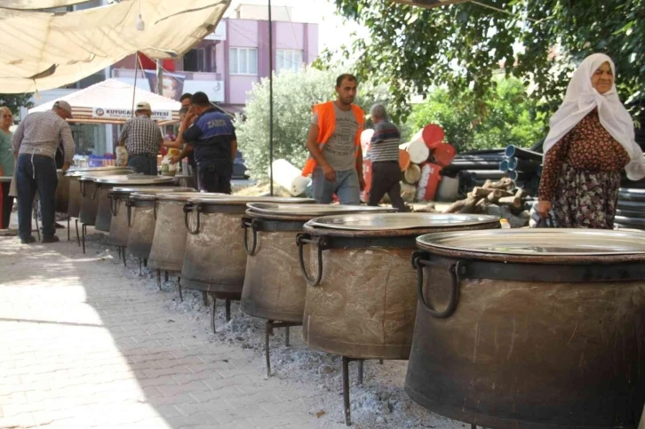 Horsunlu’da keşkek hayrı yapıldı
