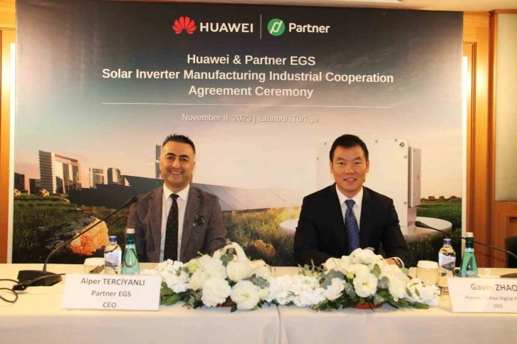 Huawei Türkiye ve Partner EGS, Türkiye’de Inverter üretimi için işbirliğine gidiyor
