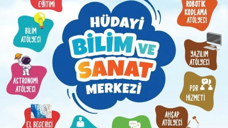 Hüdayi Bilim ve Sanat Merkezi'nde birçok ders bir arada