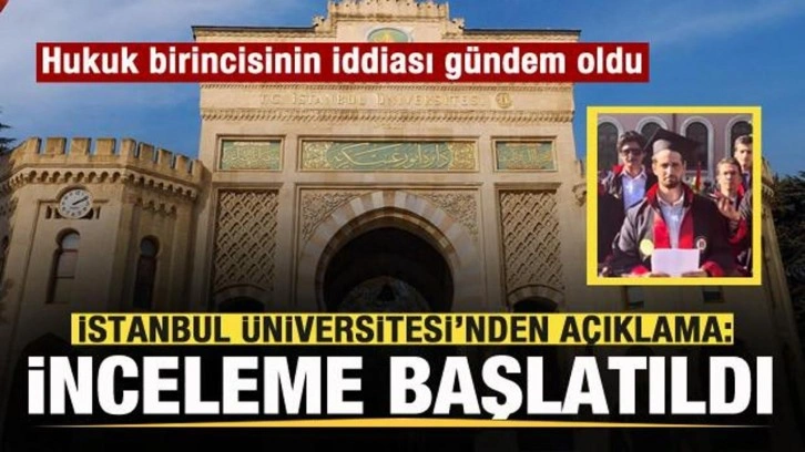 Hukuk birincisinin iddiası gündem oldu! Rektörlük inceleme başlattı