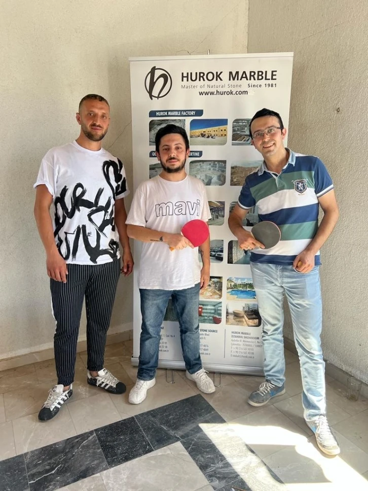 Hurok Marble’de Masa Tenisi Şampiyonu Gökhan Çelik oldu
