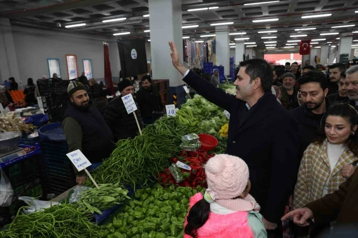 İBB Başkan Adayı Murat Kurum: "İstanbul’da 200 yeni pazar açacağız"
