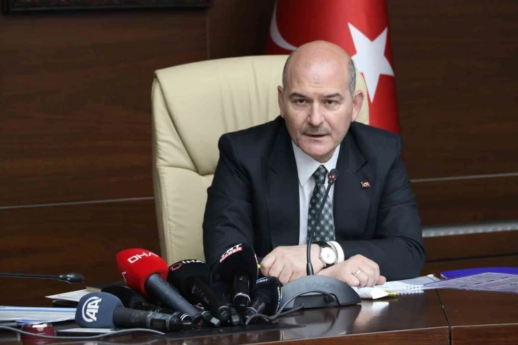 İçişleri Bakanı Süleyman Soylu: "Afetlerin acı tecrübeleri var"
