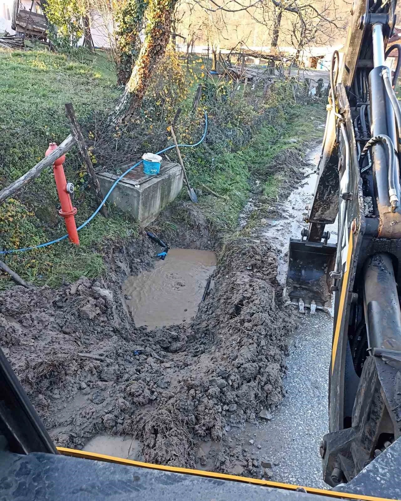 İçme suyu arızasına anında müdahale
