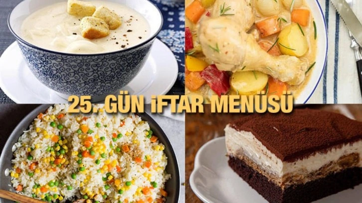 İftar menüleri 2023: 25. Gün iftar menüsü