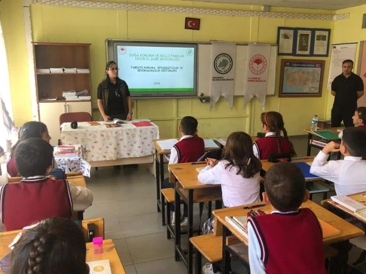 Iğdır’da biyoçeşitlilik eğitimleri devam ediyor
