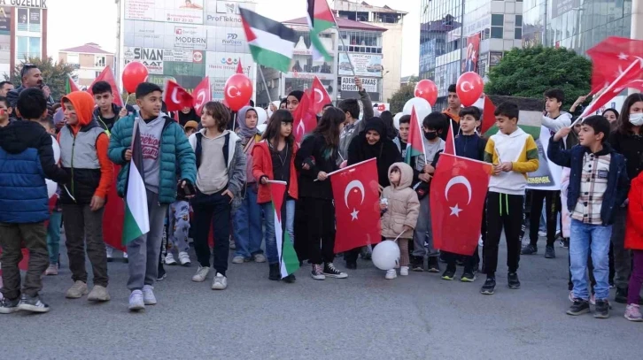 Iğdır’da "Büyük Filistin Yürüyüşü"
