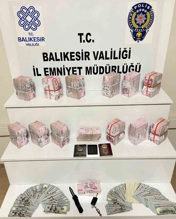 İki yabancıyı gasp eden şahıslar Balıkesir’de yakalandı
