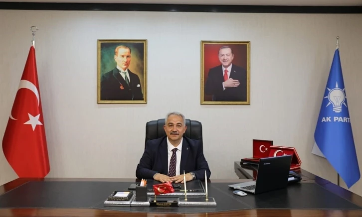 İl Başkanı Çetin’den 30 Ağustos Zafer Bayramı mesajı
