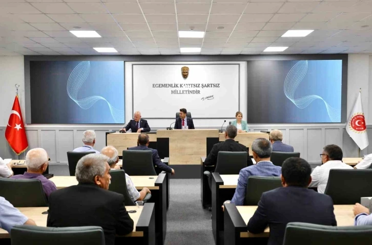 İl Genel Meclisinde ‘Vefa’ buluşması
