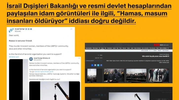 İletişim Başkanlığı İsrail'ın yalanını ortaya çıkardı