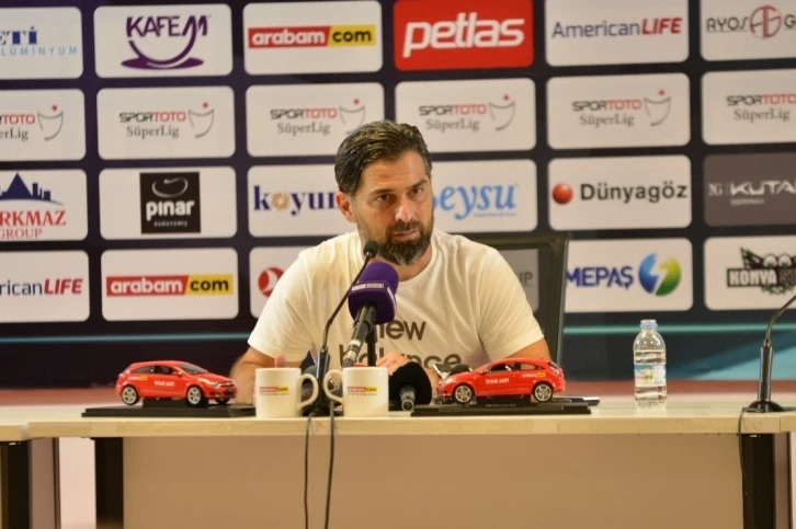 İlhan Palut: “Daha çok atak girişimi yapan ve topa sahip olan takım Konyaspor’du”
