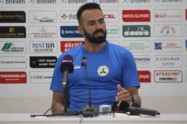 İlker Avcıbay: “Özlenen Giresunspor sahada olacak”
