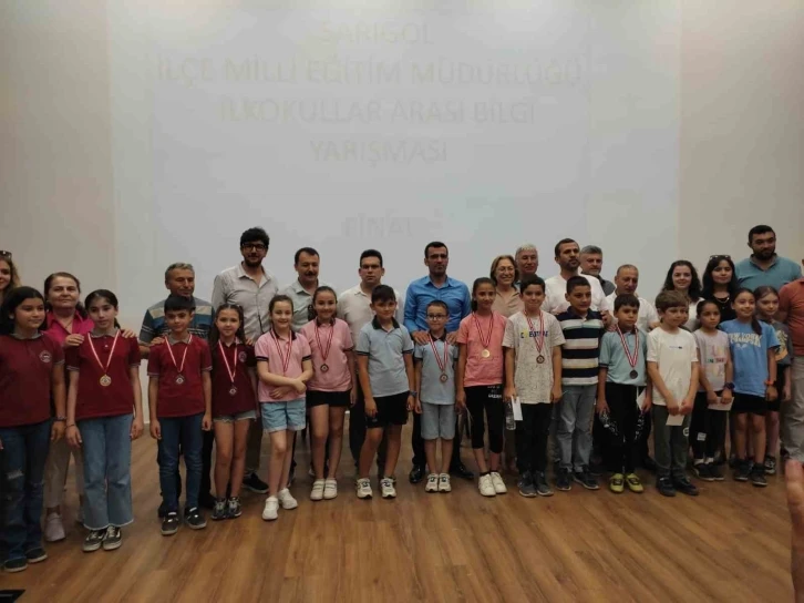 İlkokullar arası bilgi yarışmasının galibi Mimar Sinan İlkokulu oldu
