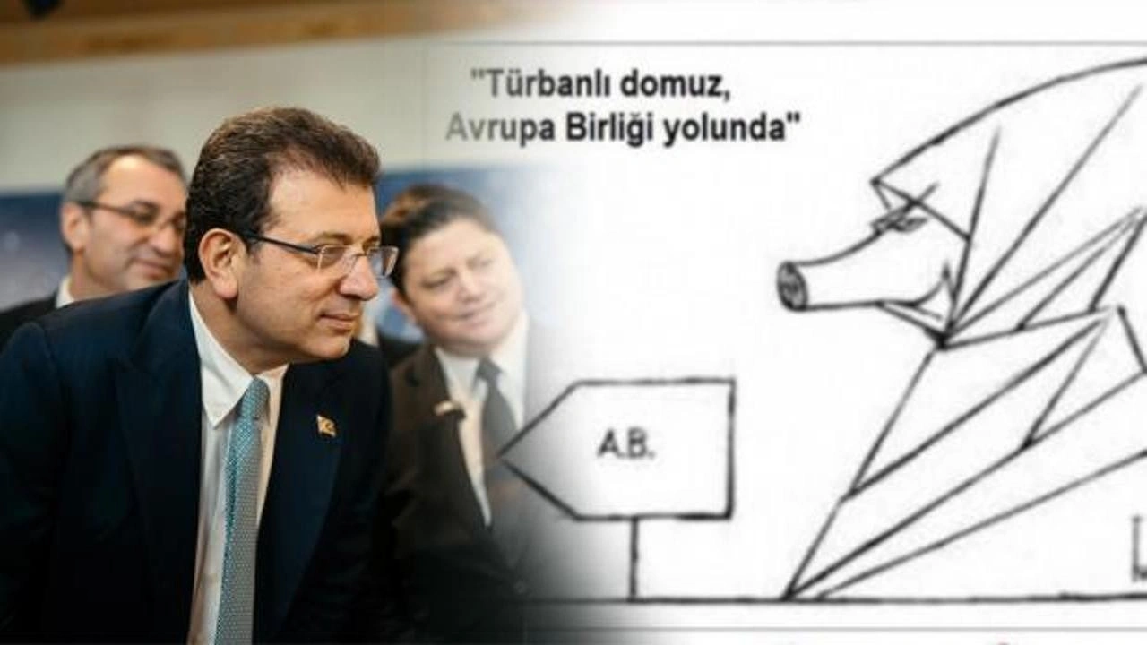 İmamoğlu dini değerleri aşağılayan karikatüriste kültür evi açtı!