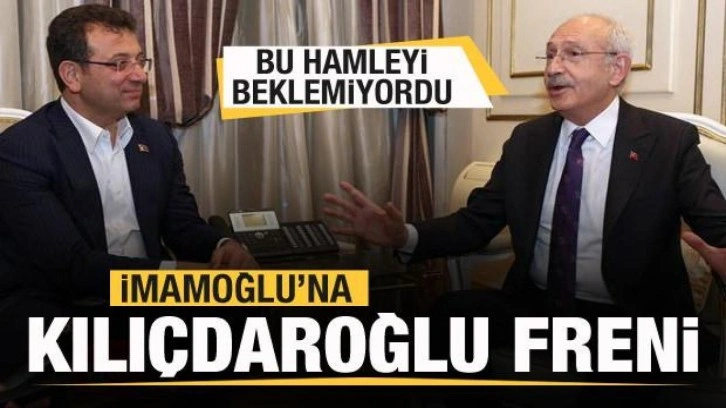 İmamoğlu'na Kılıçdaroğlu şoku! Bunu hiç beklemiyordu!