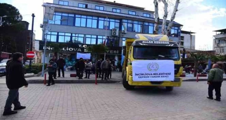 İncirliova’da vatandaşlar deprem bölgesi için tek yürek oldu