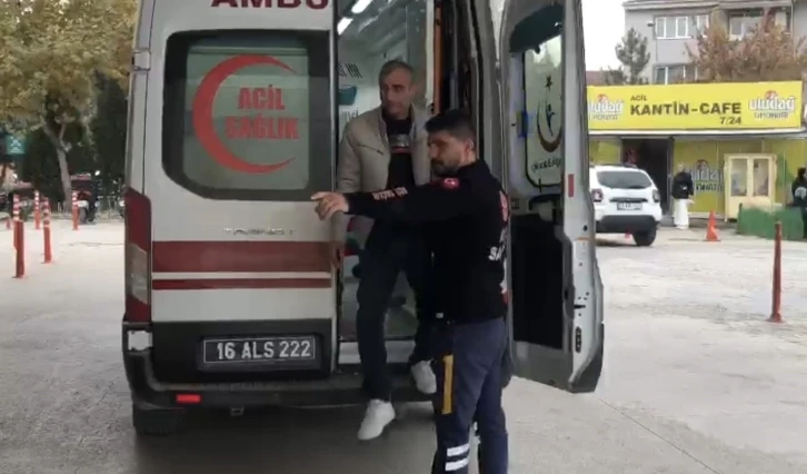 İnegöl’de özel halk otobüsleri çarpıştı: 3 yaralı
