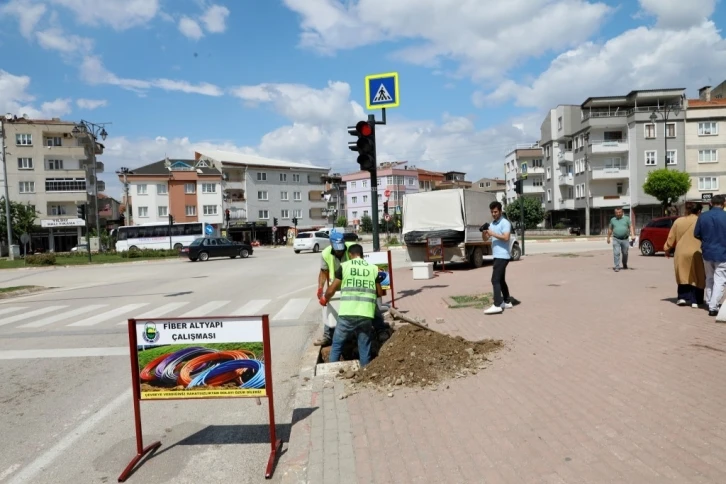 İnegöl fiber optik altyapıya kavuşuyor
