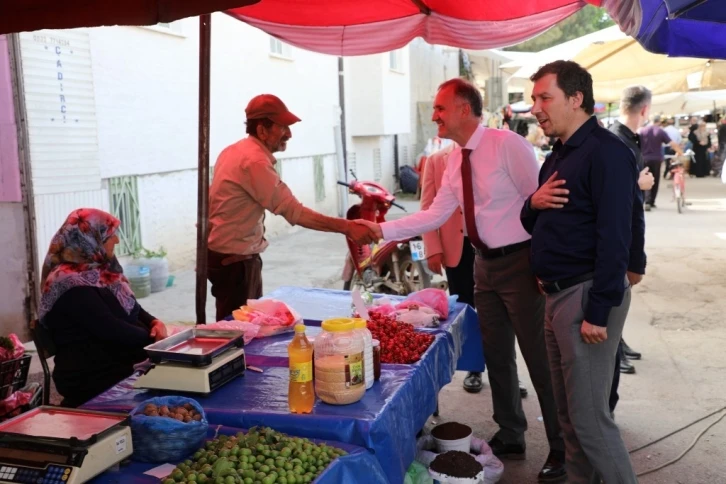 İnegöl Pazartesi Pazarında trafik sorunu çözüldü
