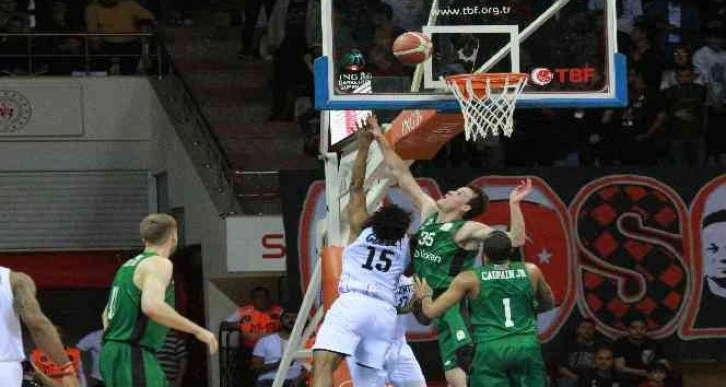 ING Basketbol Süper Ligi Play-Off: Gaziantep Basketbol: 82 - Darüşşafaka: 85