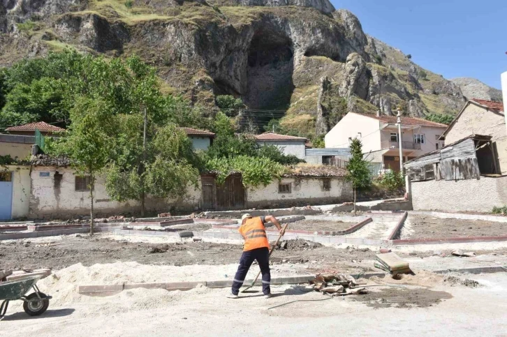 İnönü’de ikinci park yapımı devam ediyor
