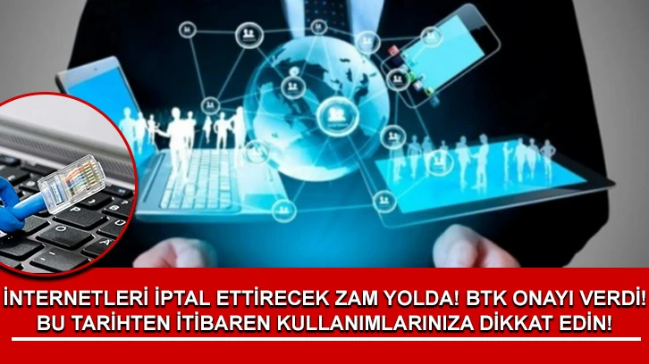 İnternetleri İptal Ettirecek Zam Yolda!