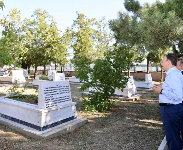 İntikam Tepe Şehitliği’nde yapımı tamamlanan mescidin açılış gerçekleştirildi
