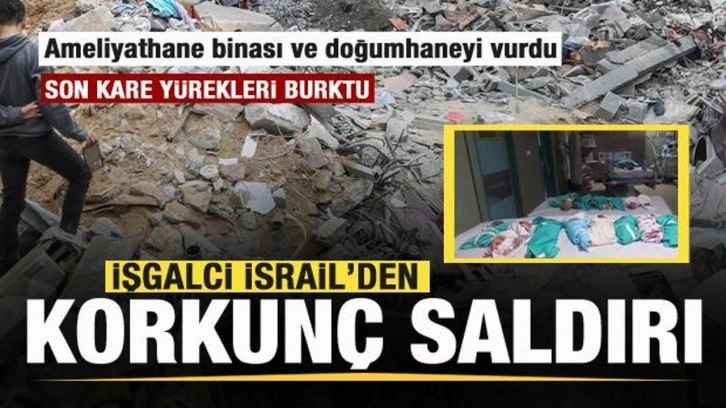 İşgalci İsrail Şifa Hastanesi'ni vurdu! Korkunç bilanço açıklandı