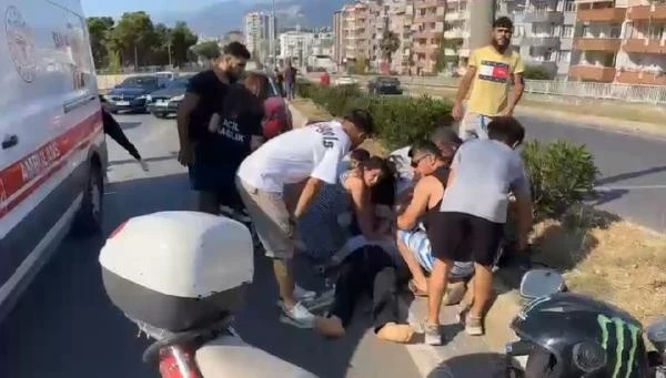 İskenderun'da otomobille motosiklet çarpıştı; 1 ölü, 1 yaralı