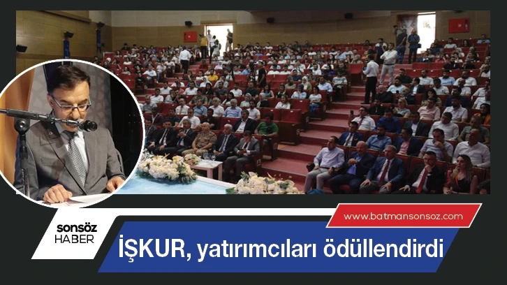 İŞKUR, yatırımcıları ödüllendirdi