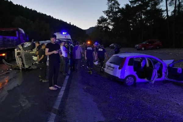 Isparta'da kaza: 1 ölü, 2 yaralı