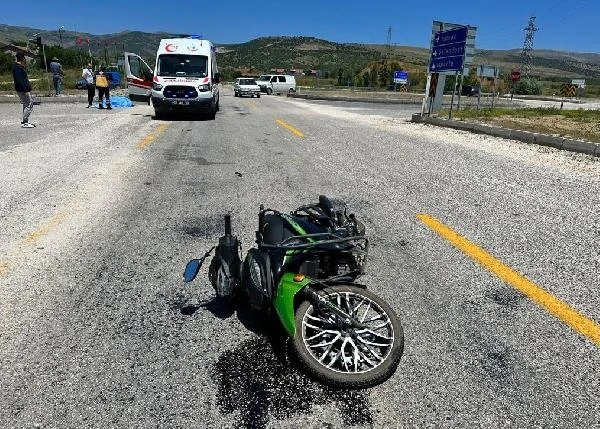 Isparta'da kaza: 1 ölü, 2 yaralı