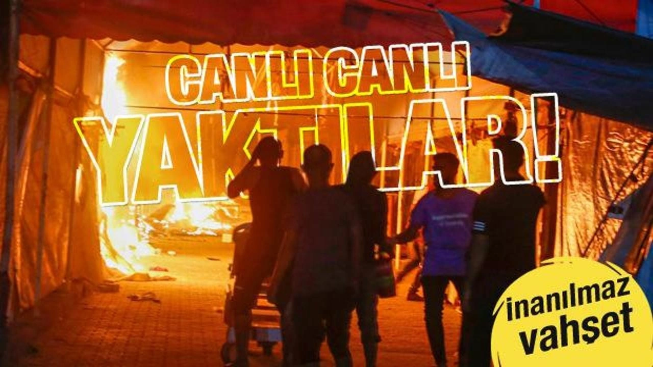 İsrail canlı canlı yaktı! 'Gazze'de yeni Nazi holokostu'