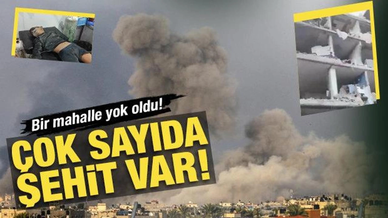 İsrail'den Gazze'ye bombardıman! 67 Filistinli şehit oldu