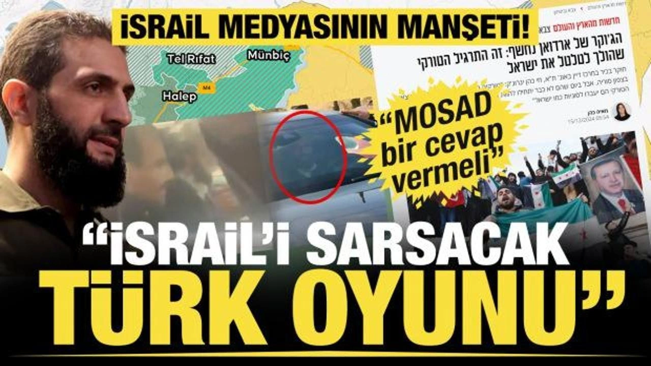 İsrail medyasının manşeti! 'Erdoğan'ın jokeri ortaya çıktı: İsrail'i sarsacak Türk oy